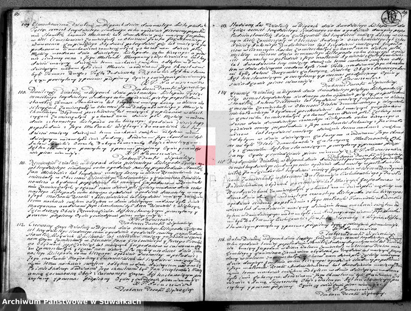 image.from.unit.number "Duplikat urodzonych, zaślubionych y umarłych kościoła wigierskiego parafialnego roku 1837"
