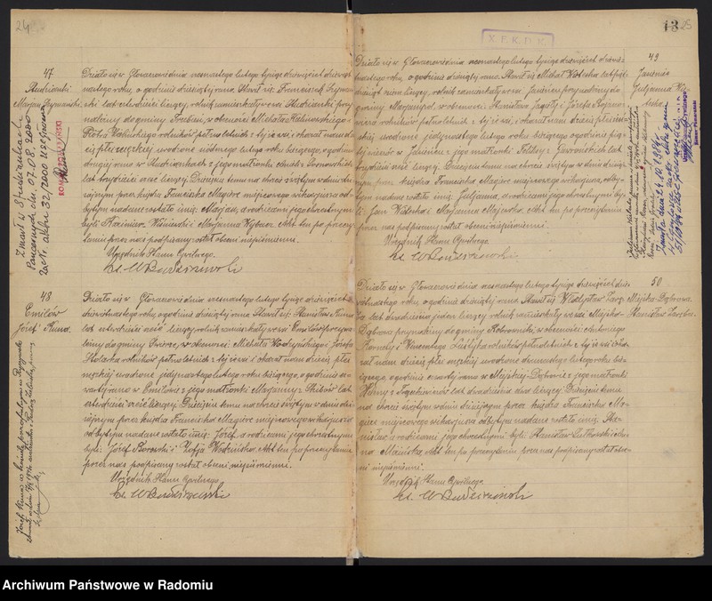 image.from.unit.number "Urząd Stanu Cywilnego w Głowaczowie Akta urodzeń, małżeństw, zgonów 1919 rok"