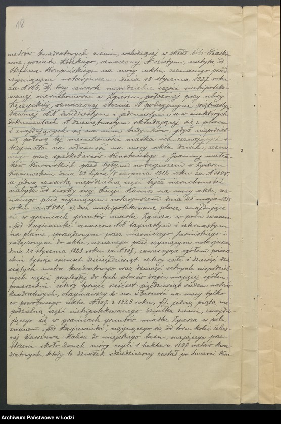 Obraz 20 z jednostki "F. Nawrocki, Kurowscy i S-ka – prowadzenie cegielni"