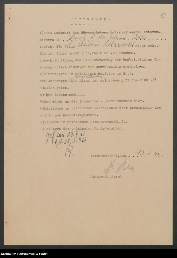 Obraz 8 z jednostki "Antoni Żelazowski- sklep rzeźniczy w Zgierzu"