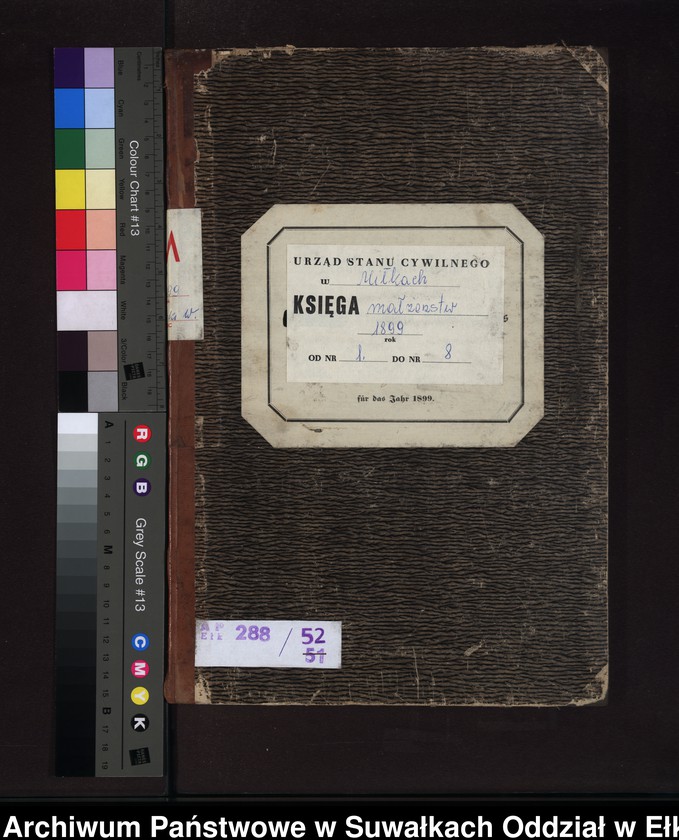 image.from.unit.number "Heiraths-Neben-Register des Preussischen Standes-Amtes Gross Konopken Kreis Loetzen"