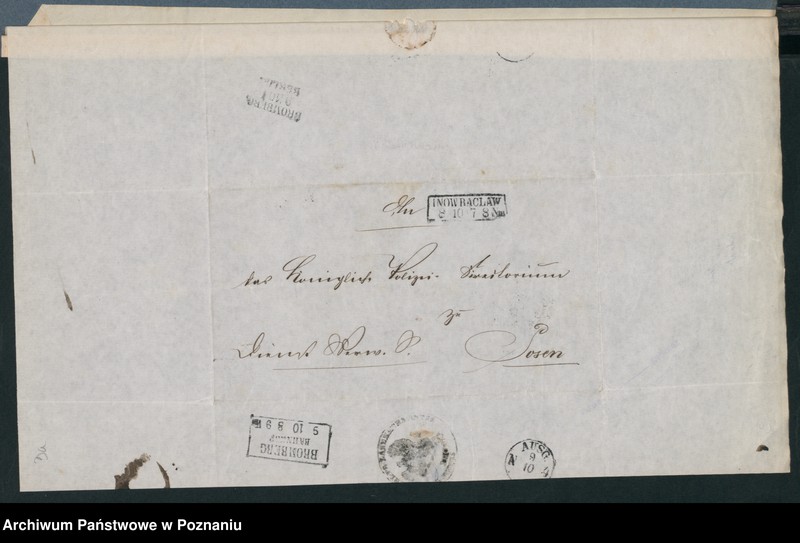 Obraz 8 z jednostki "A. betr. den polnischen Flüchtling Eduard von Zagajewski"