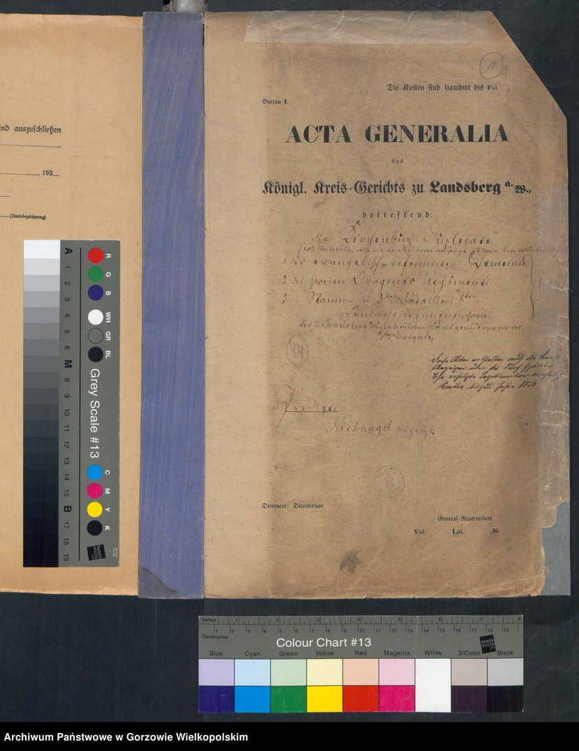 image.from.unit.number "Duplikate der Kirchenbücher Evangelisch-Reformierte Gemeinde, Zweiter Dragoner Regiment, Achtes Landwehr Regiment zu Landsberg an der Warthe"