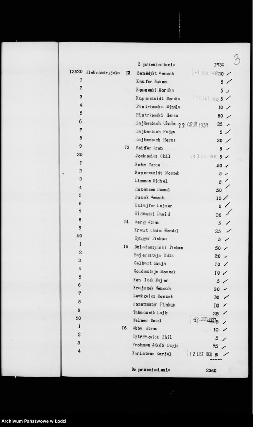 Obraz 7 z jednostki "Rejestr poborczy"