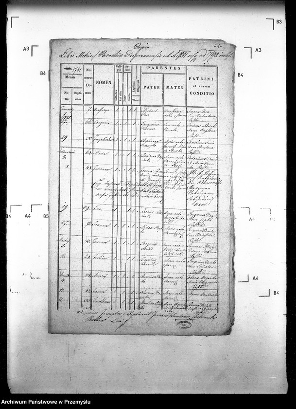 Obraz 5 z jednostki "[Kopie ksiąg metrykalnych parafii Trepcza (dekanat Sanok)]"