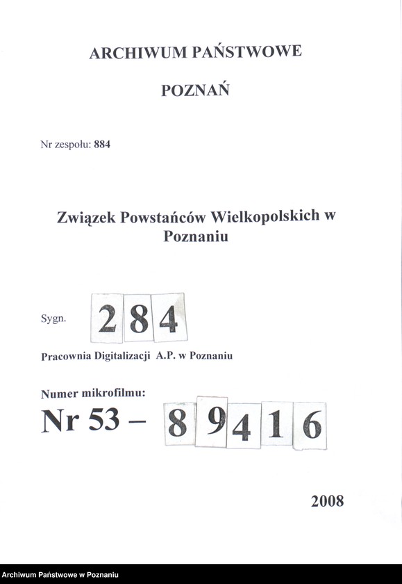 Obraz 1 z jednostki "Niszczewice, powiat Inowrocław - akta koła."