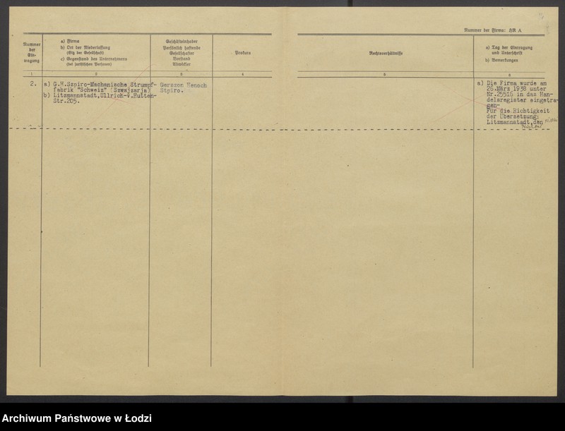 Obraz 16 z jednostki "Gerszon Henoch Szpiro- Mechaniczna Fabryka Pończoch Szwajcaria"