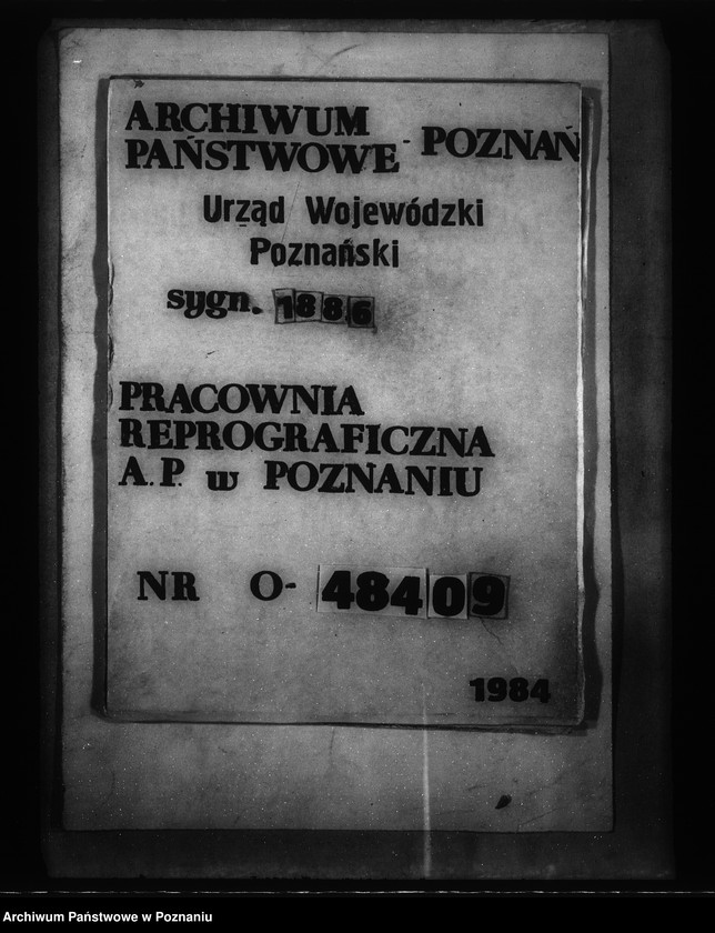 Obraz 1 z jednostki "Podkładki techniczne budowy jazów betonowych Spółki Regulacji Dojcy powiat wolsztyński"