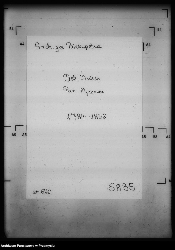 image.from.unit.number "[Kopie ksiąg metrykalnych parafii Myscowa (dekanat Dukla)]"