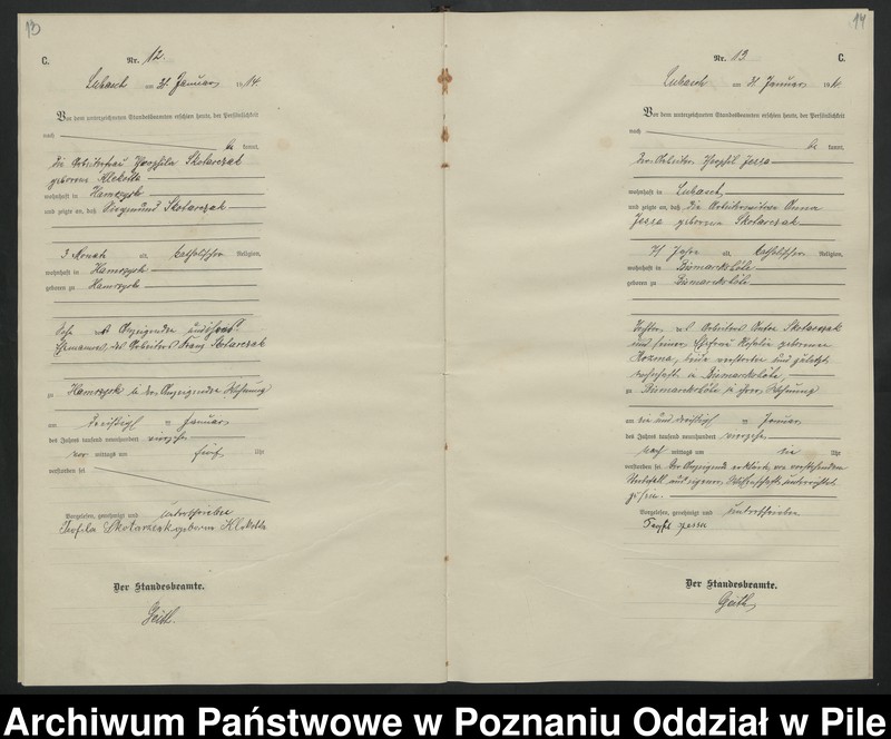 Obraz 10 z jednostki "Księga zgonów"