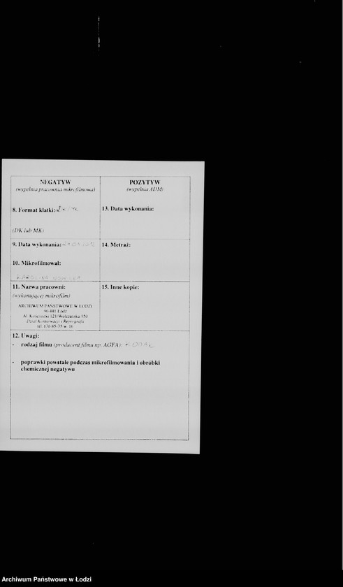 Obraz 3 z jednostki "Rejestr poborowy"