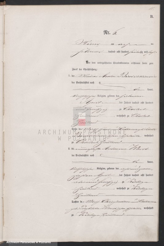image.from.unit.number "Księga małżeństw"