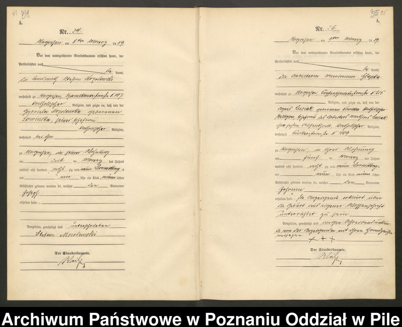 Obraz 20 z jednostki "Księga urodzeń"