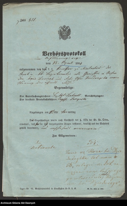 Obraz 12 z kolekcji "Terytorialne władze wojskowe we Lwowie111"