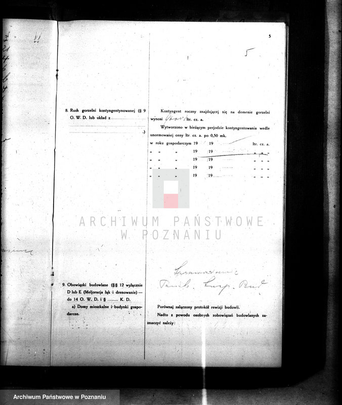 Obraz 9 z jednostki "Rewizje majątku państwowego Jerka"