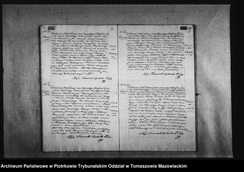 Obraz 18 z jednostki "Duplikat Aktów Religijno Cywilnych Parafij Lubańskiey na Rok 1830"