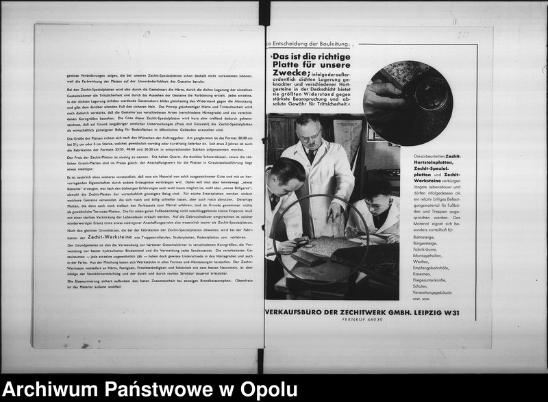 Obraz 18 z jednostki "[Oferta firmy "Zechstein- und Zechitwerke - Leipzig" dotycząca budowy szkoły w Półwsi]"