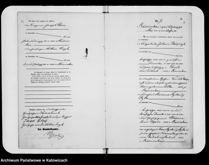 image.from.unit.number "Księga małżeństw za rok 1879 [nr 1-28]"