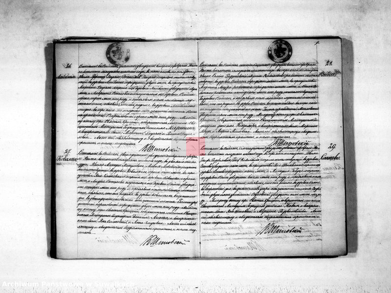 image.from.unit.number "Duplikat aktov rodivšichsja, umeršich i brakosočetavšichsja vejsejskogo rimsko-katoličeskogo prichoda na 1876 god"