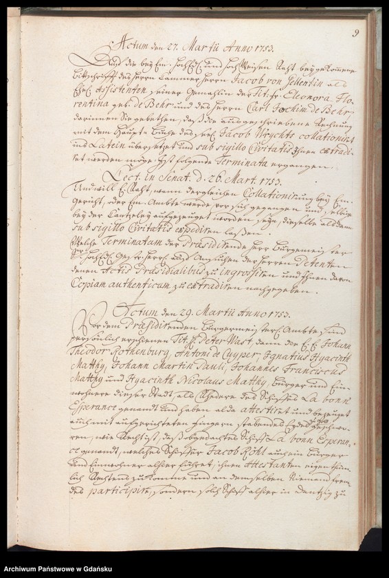 image.from.unit.number "Actum coram Officio […] Nathanaelis Godfredi Ferber Praeconsulis ac Praesidis [14.III.1753-18.III.1754] Nathanaelis Godofredi Ferber nec non Fisci Administratoris [5.VII.1753-6.XI.1753] /indeks/"