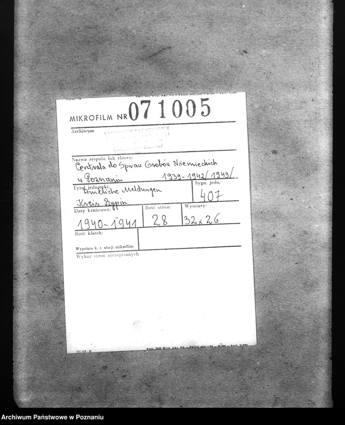 Obraz 2 z jednostki "Amtliche Meldungen Kreis Rypin"