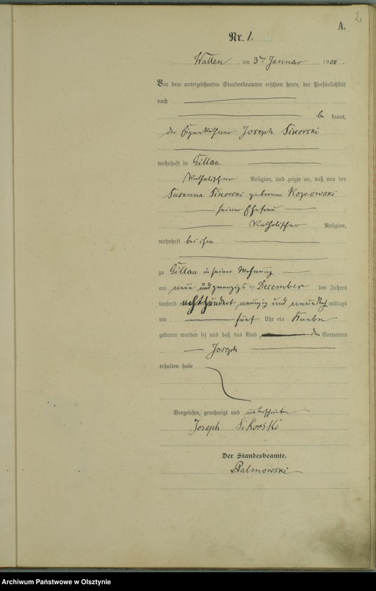 image.from.unit.number "Geburts-Haupt-Register Nr 1 - 74"