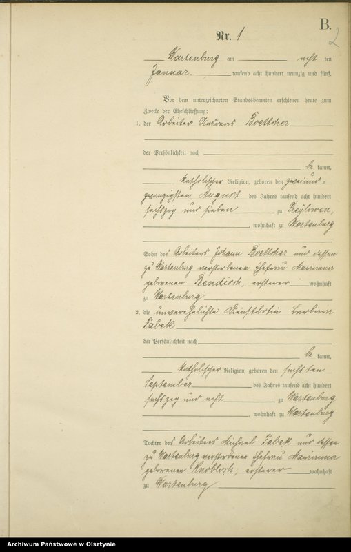 image.from.unit.number "Heiraths-Haupt-Register Nr 1 - 36"