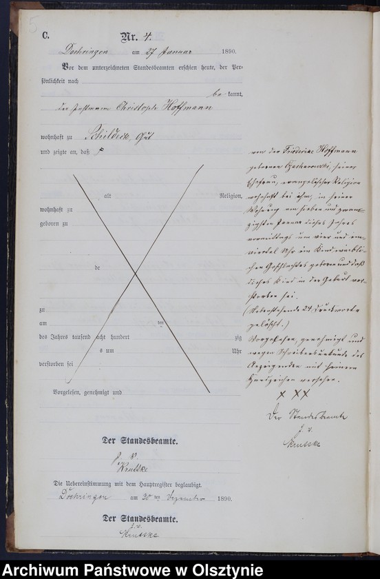 image.from.unit.number "Sterbe-Neben-Register Nr 1 - 67"