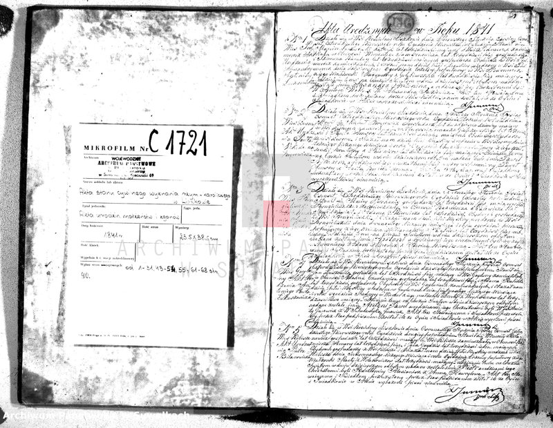 Obraz 3 z jednostki "Księga Duplikat Urodzonych Umarłych i Zaślubionych Parafii Liszkowskiey; w Obwodzie Seyneńskim Gub. Augustowskiey z Roku 1841"