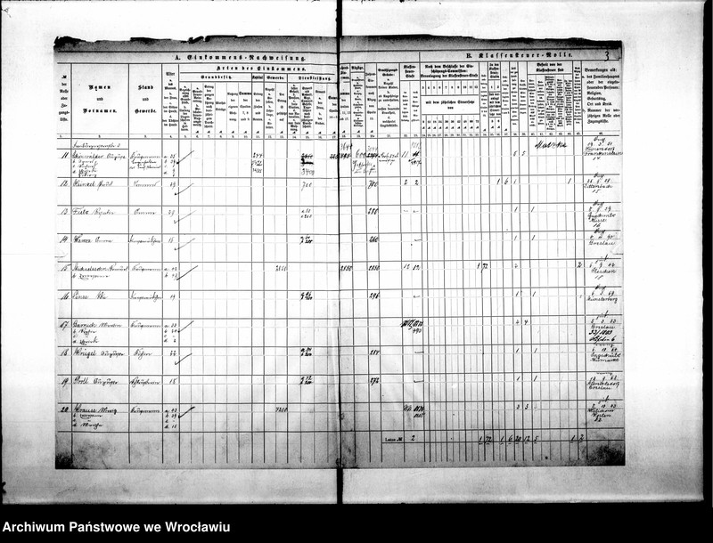 image.from.unit.number "Klassensteuerrolle nebst Eikommens - Nachweisung"