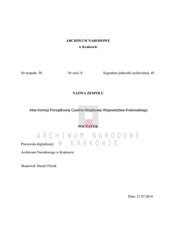 image.from.unit.number "Spisy ludności województwa krakowskiego z lat 1790-1791: I. Parafie powiatu ksiąskiego na lit. M-R"