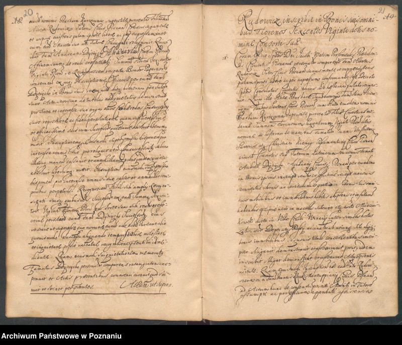 Obraz 14 z jednostki "Protocolon actorum officii consularis Posnaniensis."