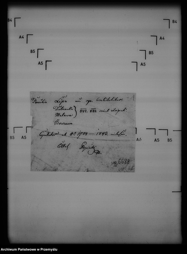 image.from.unit.number "[Kopie ksiąg metrykalnych parafii Lipa z filiami Malawa, Brzeżawa, Dobrzanka (dekanat Bircza)]"