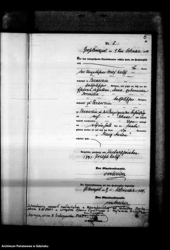 image.from.unit.number "Księgi urodzeń"