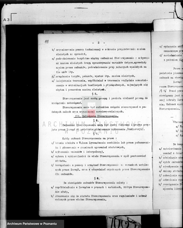 Obraz 16 z jednostki "Stowarzyszenie Producentów Nasion Oleistych Zachodniej Polski w Poznaniu"