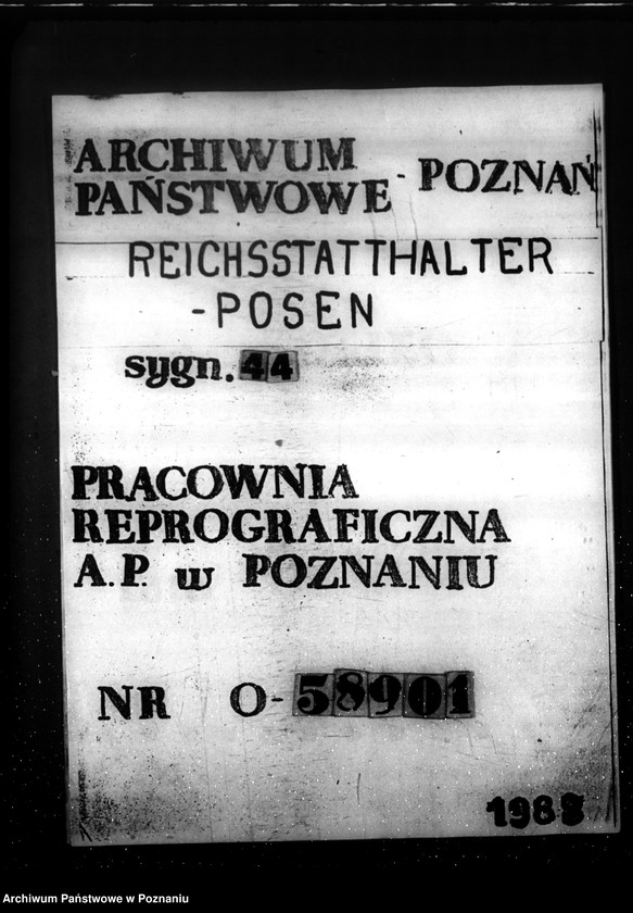 Obraz 1 z jednostki "Geschäftsverteilungsplan. Luftschutz und Bradwache"