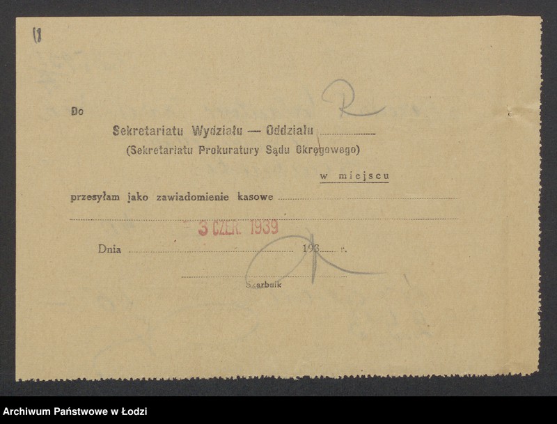 Obraz 20 z jednostki "Izrael Icek Winer, Pinkus Dębiński – sprzedaż galanterii"