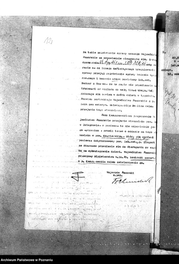 Obraz 17 z jednostki "Pow. lekarz Weterynaryjny Kościerzyna"