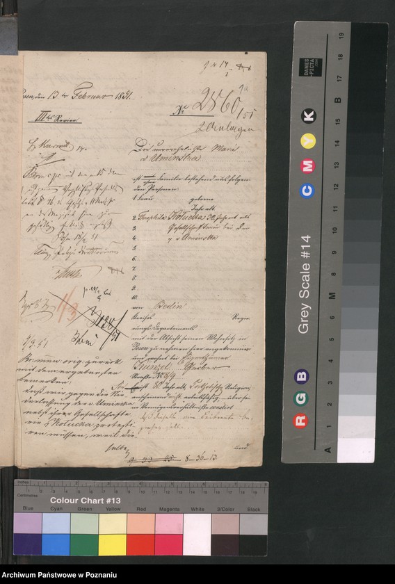 Obraz 5 z jednostki "A. betr. die polnische Emigrantin Marie von Uminska"