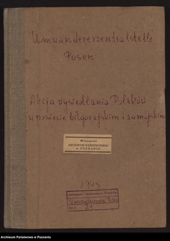 Obraz 2 z jednostki "[Akcja wysiedlania Polaków w powiecie biłgorajskim i zamojskim]"