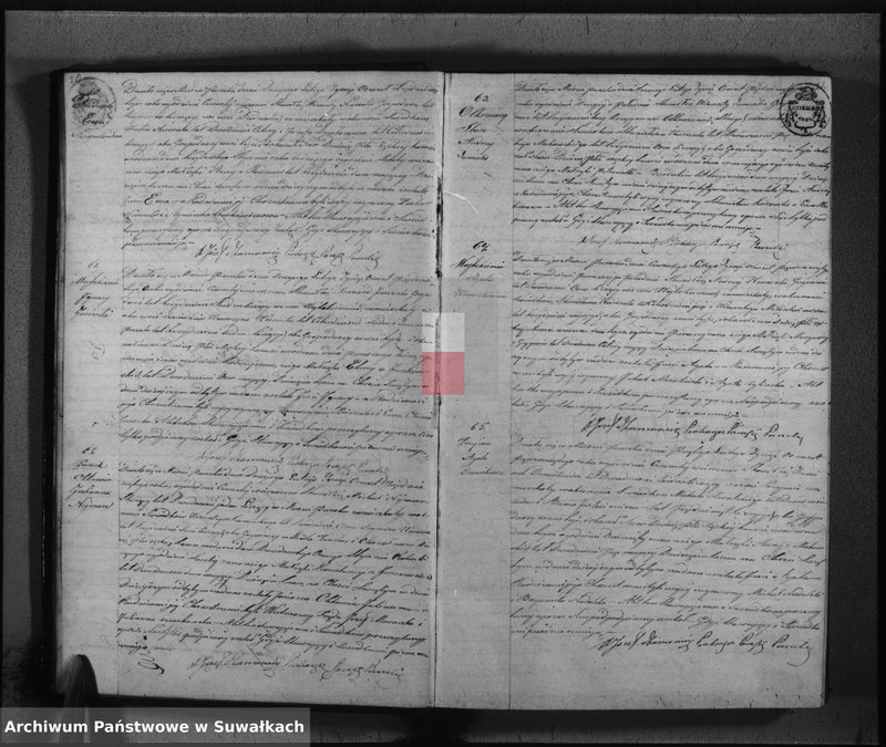 Obraz 13 z jednostki "Księga duplikat urodzonych, zaślubionych i umarłych parafii katolickiej Puńsk na rok 1850"