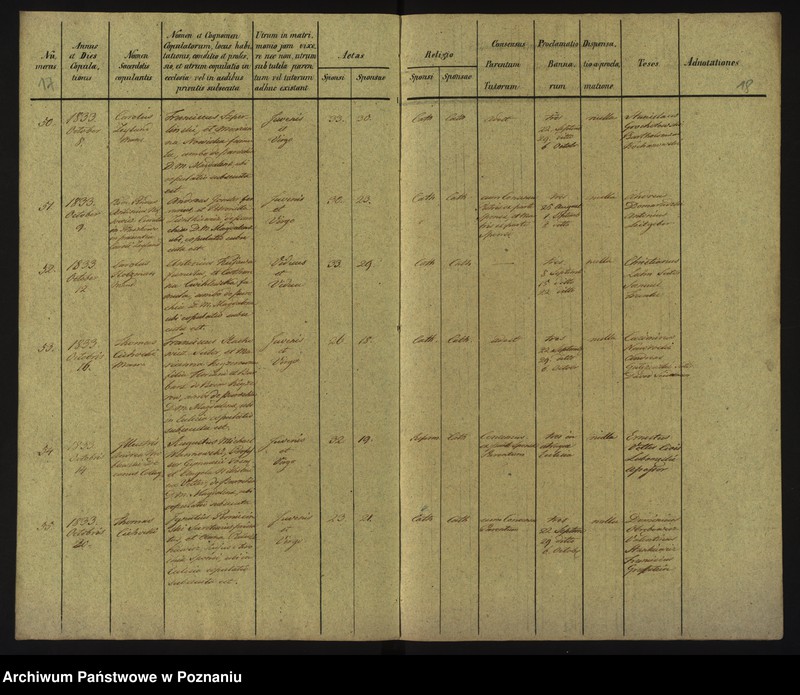Obraz 12 z jednostki "Księga małżeństw"