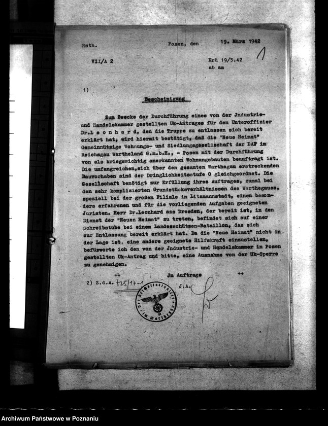 Obraz 5 z jednostki "Posener Kleinwohnungsbau- Gesellschaft mit beschränkter Haftung"