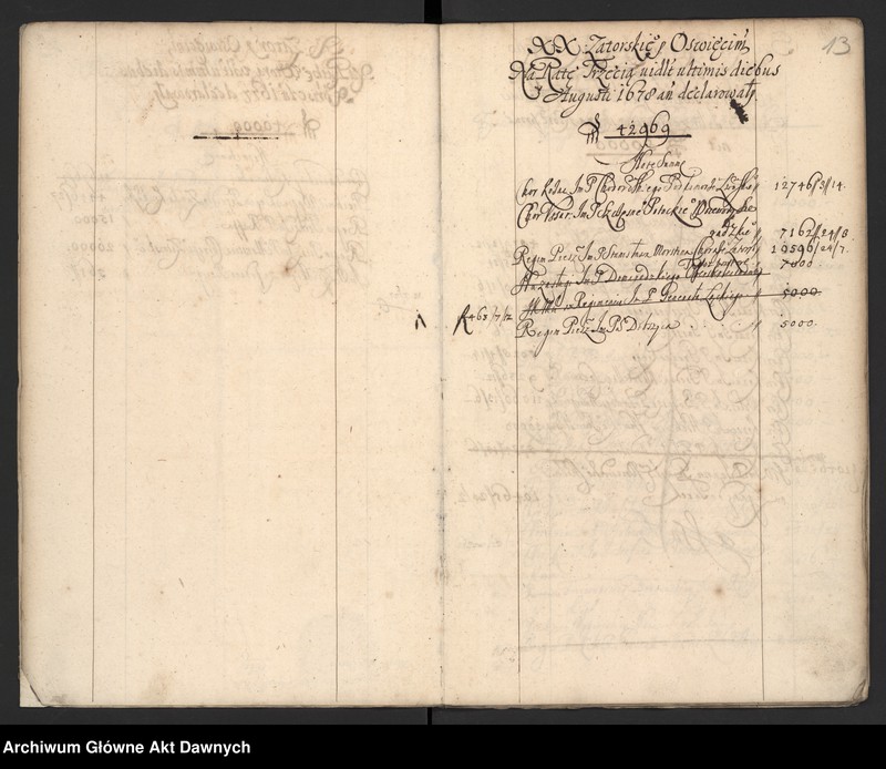 image.from.unit.number "Raptularz podatków anni 1677."