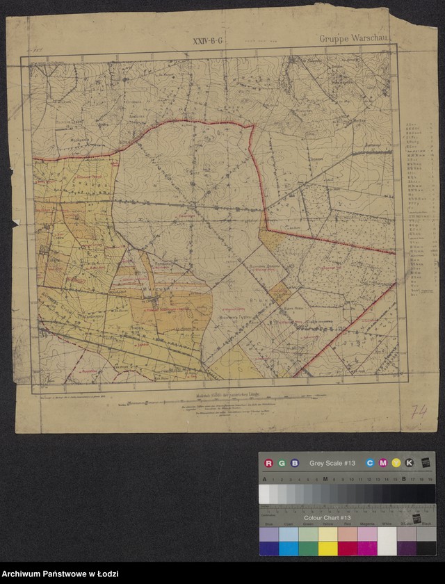 Obraz 2 z jednostki "XXIV - 5 - J, XXIV-6-G Gruppe [Mapa gminy Nowosolna]"