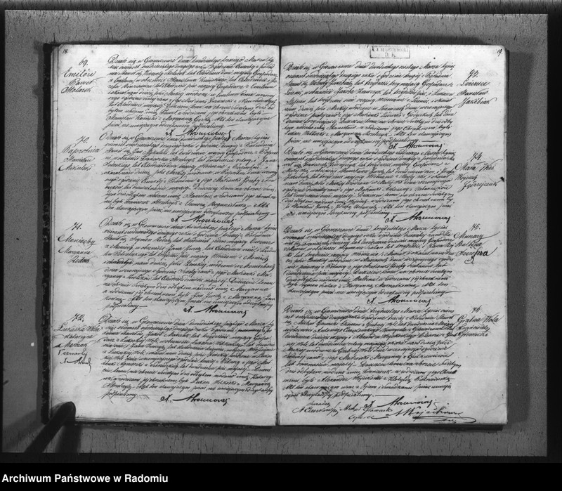 image.from.unit.number "Duplikat akt religijno cywilnych urodzonych, zaślubionych i zmarłych w parafii Głowaczów na rok 1862"