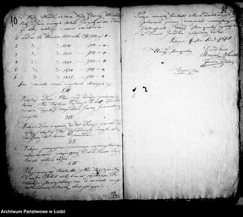 Obraz 12 z jednostki "Akta tyczące się kupna domów kosztem rządu wystawionych przez rękodzielników"