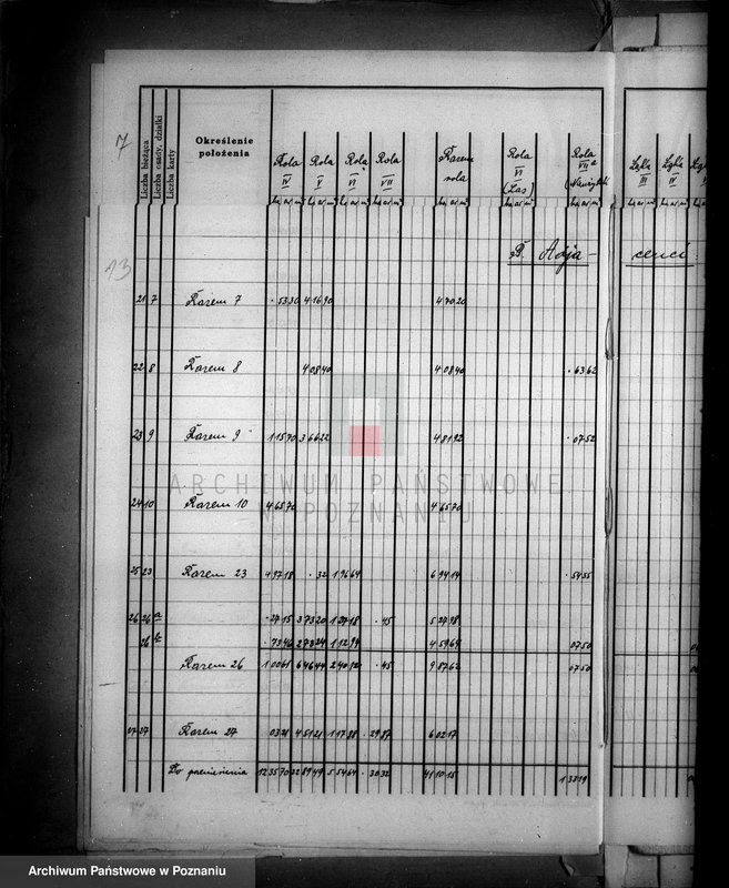 Obraz 17 z jednostki "Tymczasowy rejestr pomiarowy majątku Wyrza powiatu wyrzyskiego"