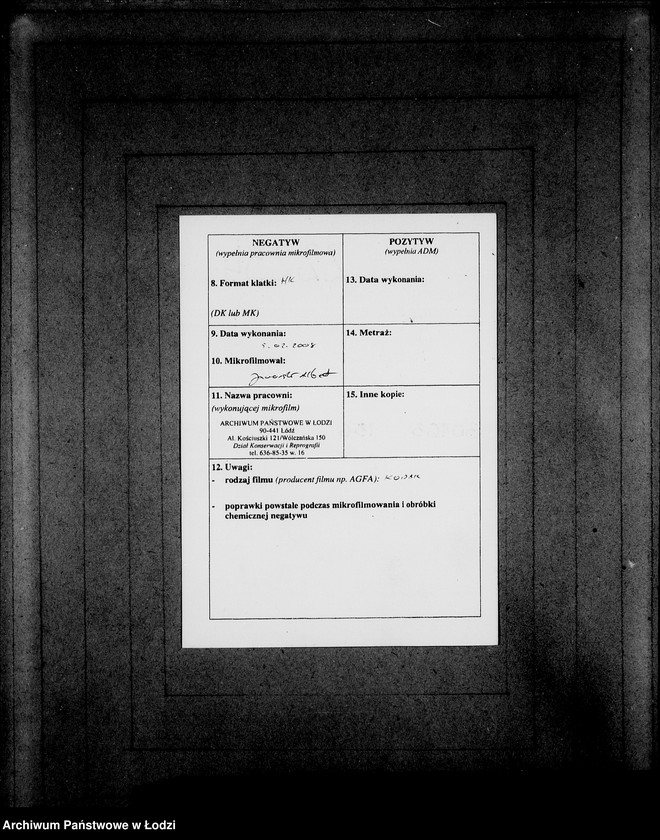 Obraz 3 z jednostki "Aufträge, Lieferscheinen und Rechnungen 100701-100791"