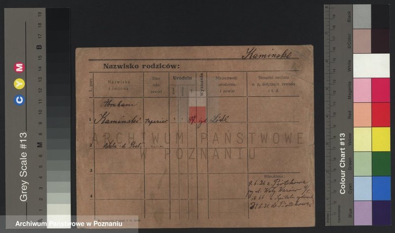 Obraz 1 z jednostki "Kamiński (żony, wdowy i samotni mężczyźni)"